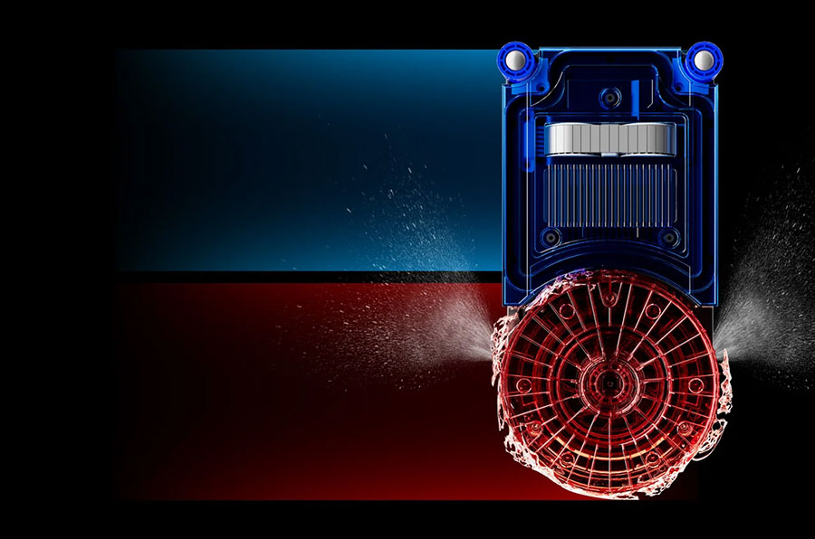 HUTT T10 розділений на дві секції